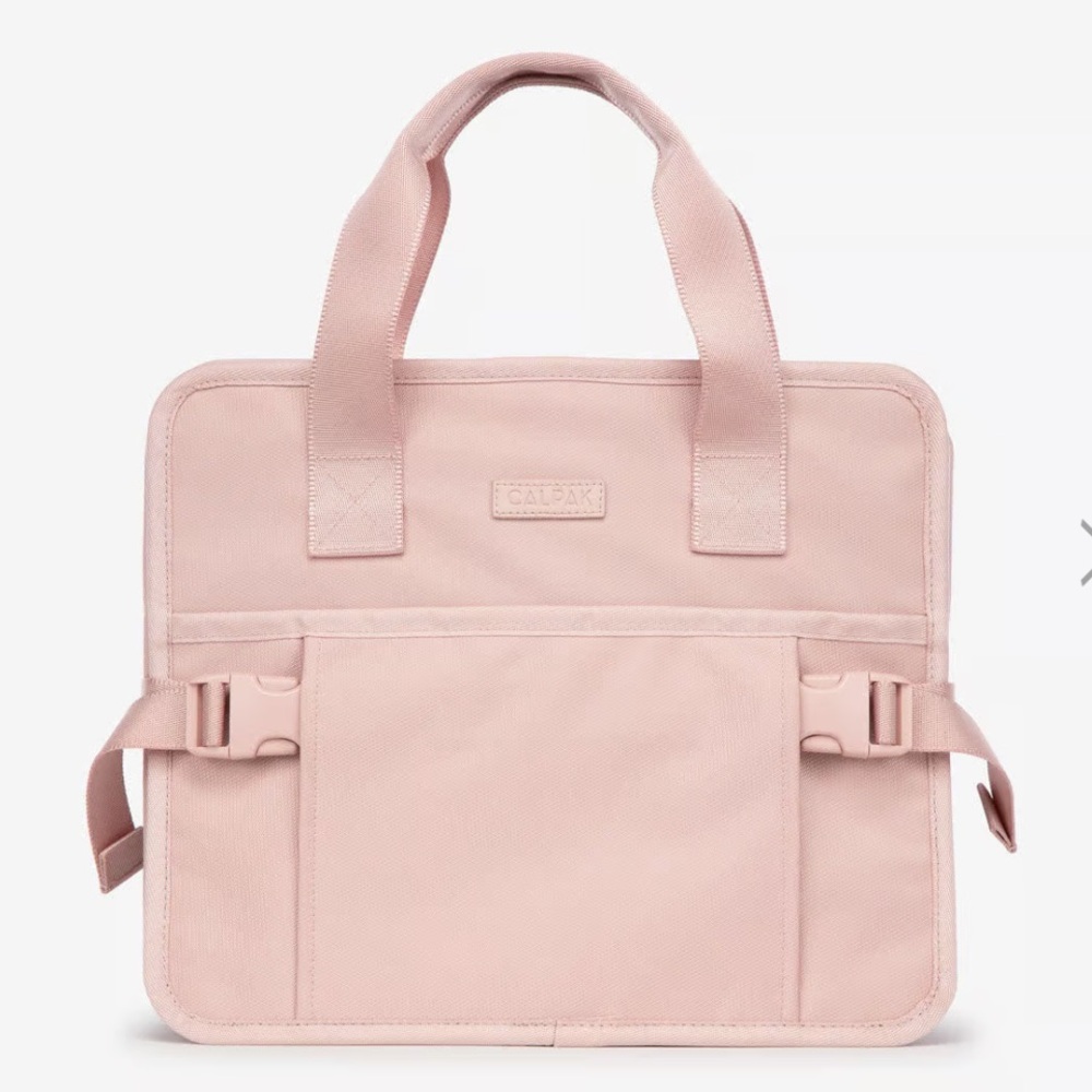 NWT Calpak Car Organizer - pink sand